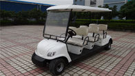 六座电动高尔夫球车 LQY065白色 颜色带顶棚