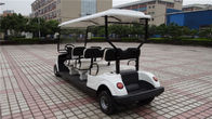 六座电动高尔夫球车 LQY065白色 颜色带顶棚