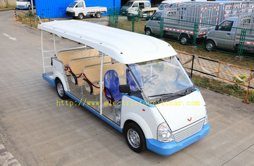 Latest company blogs about 爬坡之王----选用五菱燃油观光车