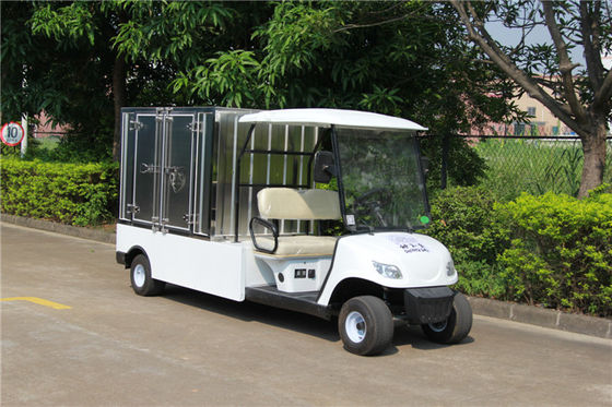 Good price 两座电动小货车 LQF065 白色带不锈钢货箱 online