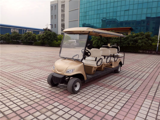 Good price 八座电动高尔夫球车 LQY085 香槟金金属漆 颜色带顶棚 online