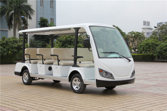 豪华11座电动观光车 LQY113B 标准白色