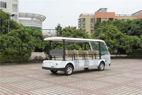 豪华11座电动观光车 LQY113B 标准白色