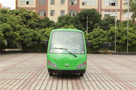8座电动观光车 LQY083A  绿黄 颜色