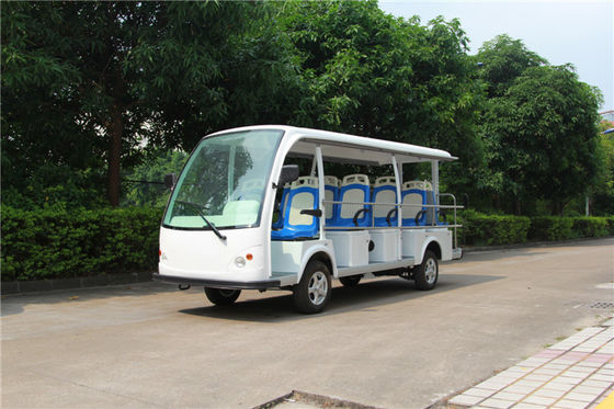 经典14座电动观光车  LQY140A  白色 公交座椅