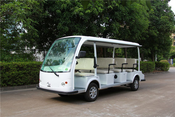 经典11座电动观光车 LQY111B 白色标准颜色