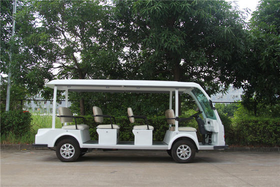 经典11座电动观光车 LQY111B 白色标准颜色
