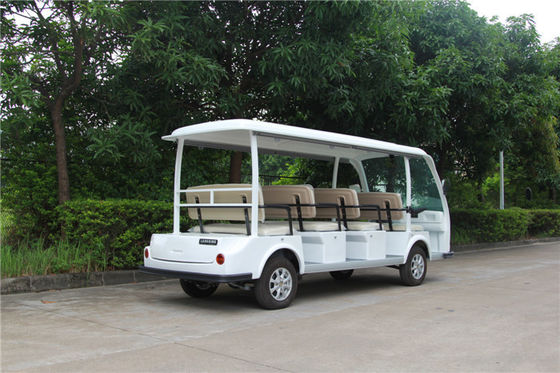 经典11座电动观光车 LQY111B 白色标准颜色