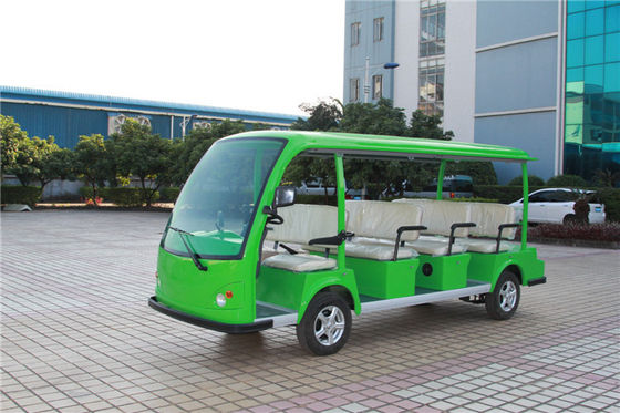 经典11座电动观光车 LQY111B 绿色 颜色