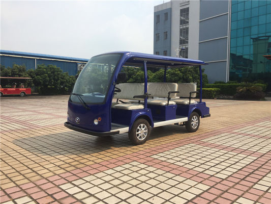8座电动观光车 LQY081A  深紫色颜色