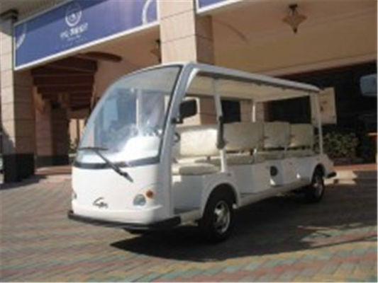 8座电动观光车 LQY081A  白色颜色