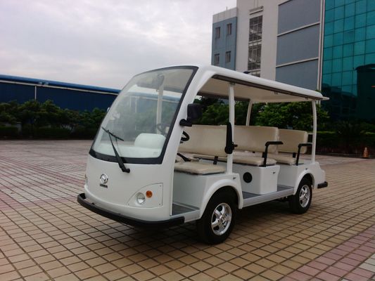 8座电动观光车 LQY081A  白色颜色