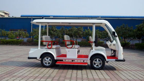 8座电动观光车 LQY081A  白色 VIP车
