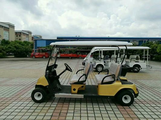 四座电动高尔夫球车 LQY047黄色 颜色