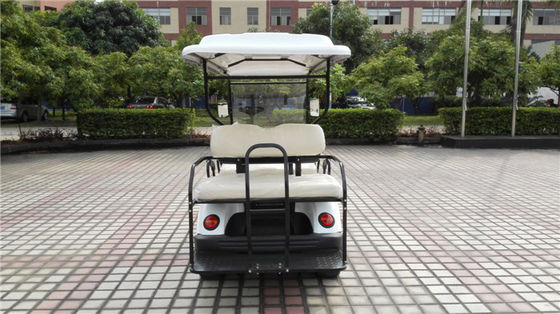 六座电动高尔夫球车 LQY065A  白色 颜色带顶棚