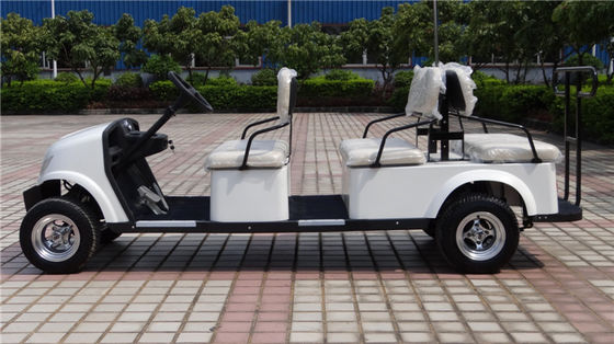 六座电动高尔夫球车 LQY065A  白色 颜色带顶棚