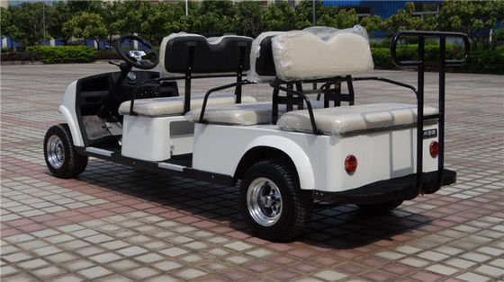 六座电动高尔夫球车 LQY065A  白色 颜色带顶棚