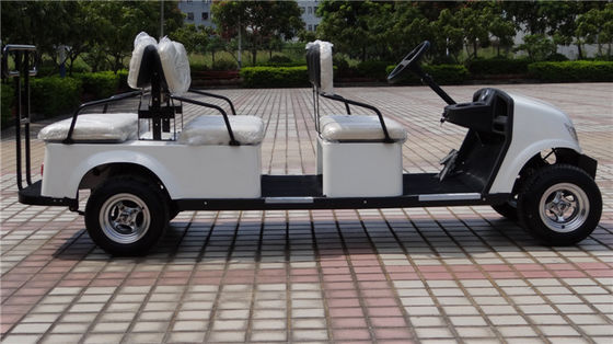 六座电动高尔夫球车 LQY065A  白色 颜色带顶棚