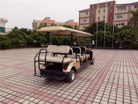 八座电动高尔夫球车 LQY085 香槟金金属漆 颜色带顶棚