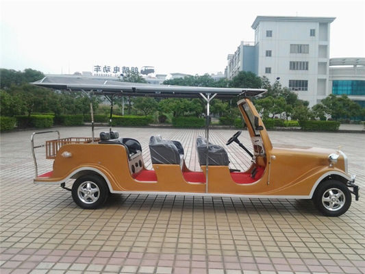 豪华款8座电动老爷车 LQL082 香槟金颜色带货蓝