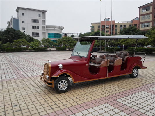 豪华款8座电动老爷车 LQL082 红色颜色