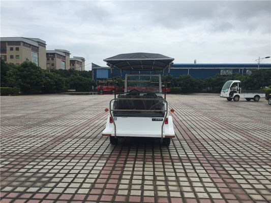 豪华款8座电动老爷车 LQL082 白色金边颜色
