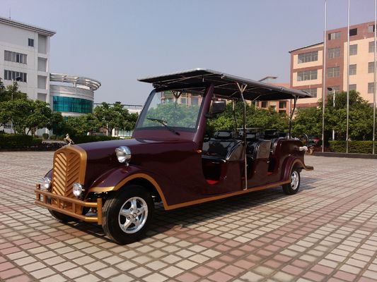 豪华款8座电动老爷车 LQL082 玫瑰金颜色